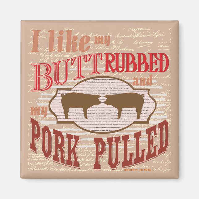 Imã Bumbum Bacon Rubbed (Frente)