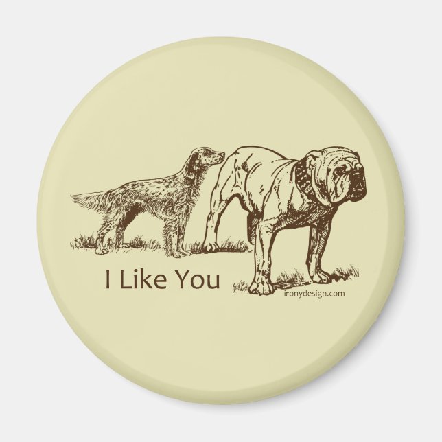 Imã Bumbum de Cachorros (Frente)