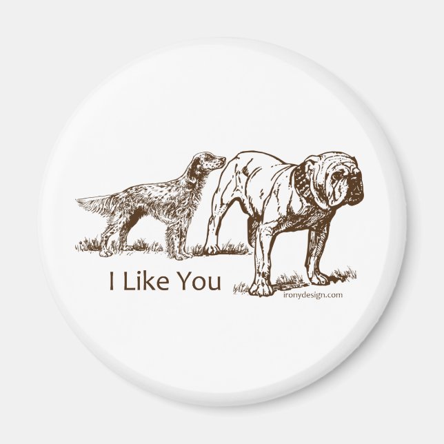 Imã Bumbum de Cachorros (Frente)