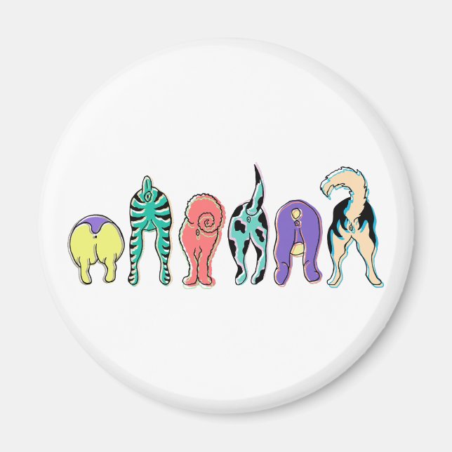 Imã Bumbuns Coloridos (Frente)