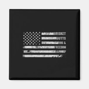 Imã Bumbuns De Bolsa E Churrasco De Liberdade Bandeira