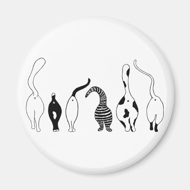 Imã Bumbuns de gatos (Frente)