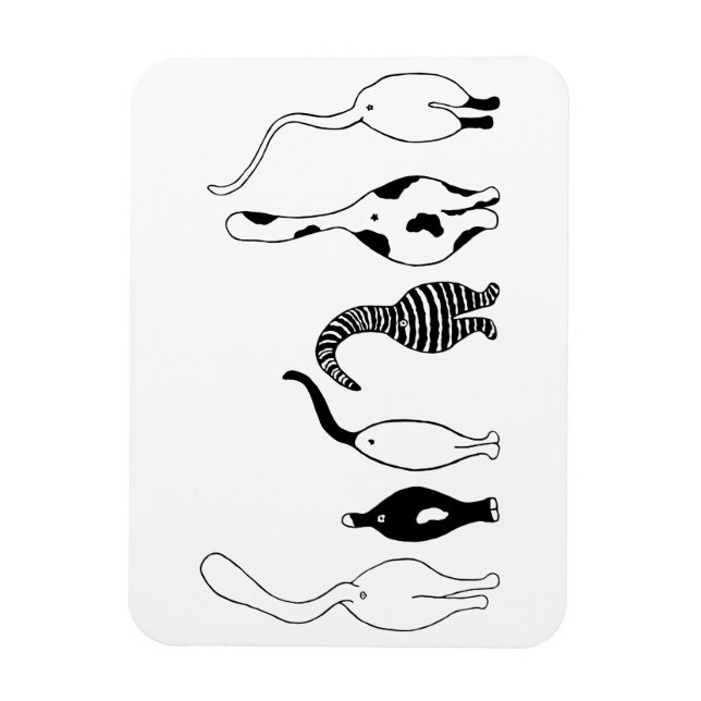 Ímã Bumbuns de gatos (Vertical)