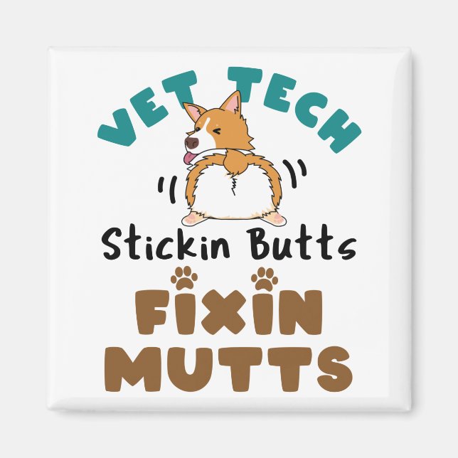 Imã Bumbuns do Vet Tech Stickin e Mutações de Fixação (Frente)