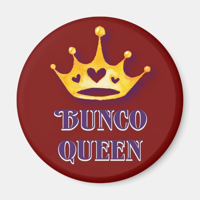 Imã Bunco Queen Royal Crown Red (Frente)
