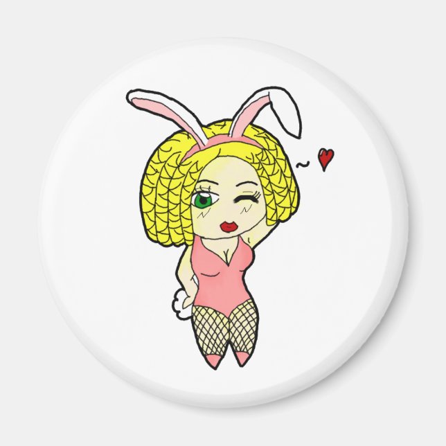 Imã Bunny Girl (Frente)