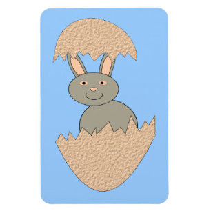Ímã Bunny Hatching do Egg Weird Magnet