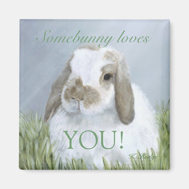 Imã Bunny Magnet (Frente)