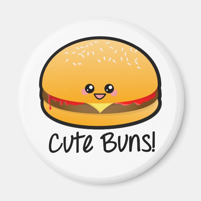 Imã Buns Cute (Frente)