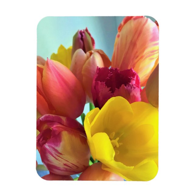 Ímã Buquê Colorido (Vertical)