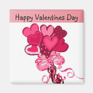 Imã Buquê de Corações de São Valentim