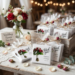 Imã Buquê de Flores Agradecimento Favor de Casamento
