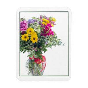 Ímã Buquê de Flores Cortadas