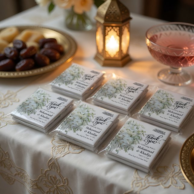 Imã Buquê De Flores De Casamento Obrigado Nikah Walima (Criador carregado)