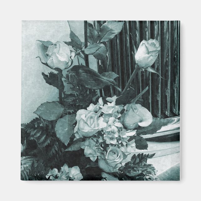 Imã Buquê de Noiva Vintage (Frente)