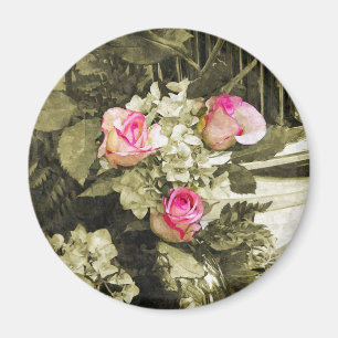 Imã Buquê de Noiva Vintage