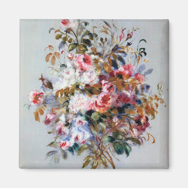 Imã Buquê de Rosas, Renoir (Frente)