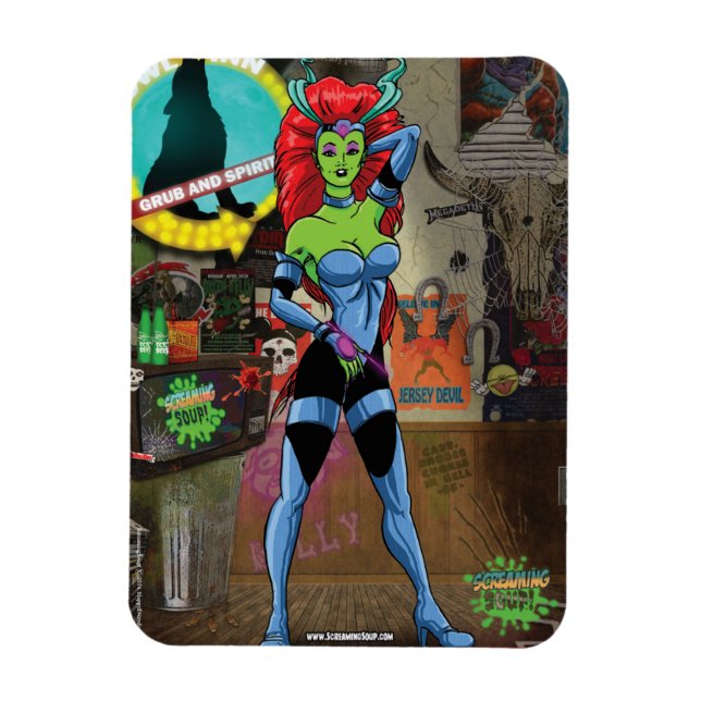 Ímã BURACA! Aleena Magnet (Vertical)