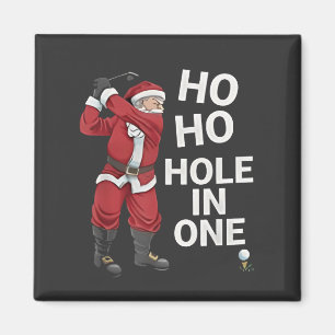 Imã Buraco de Um Natal de Golfe Divertido Ho Ho 