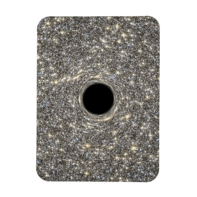 Ímã Buraco Negro Supermassivo No Meio De Uma Galáxia. (Vertical)