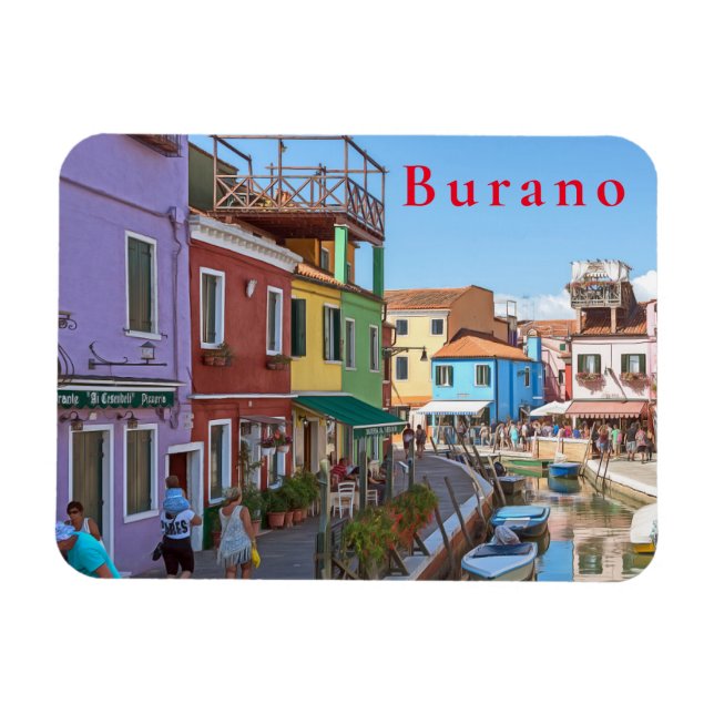 Ímã Burano. 11. (Horizontal)