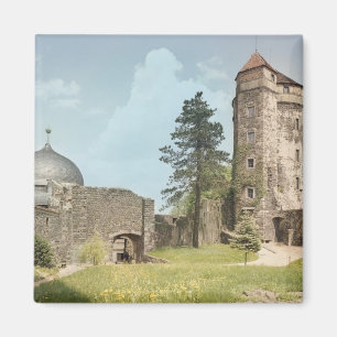 Imã Burg Stolpen, torre de Cosel