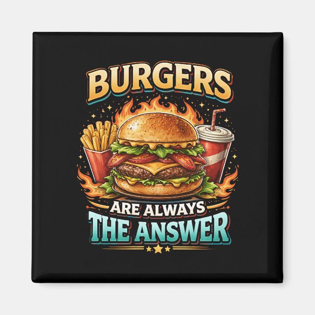 Imã Burgers Are Always the Answer (Frente)