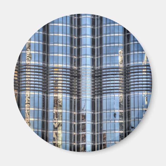 Imã Burj Khalifa Abstrato (Frente)