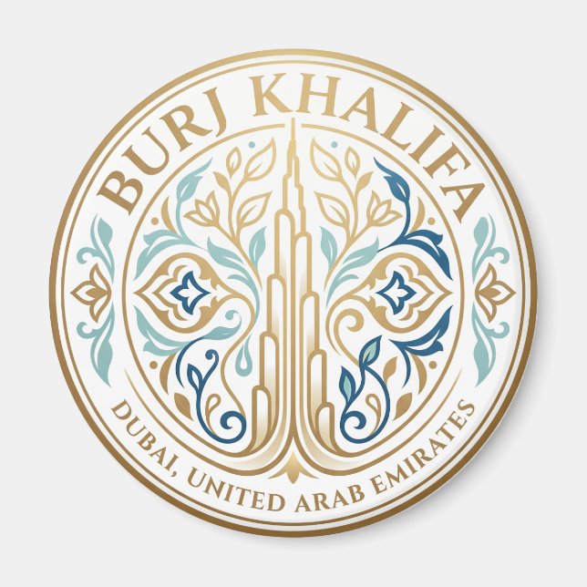 Imã Burj Khalifa Emirados Árabes Unidos (Frente)