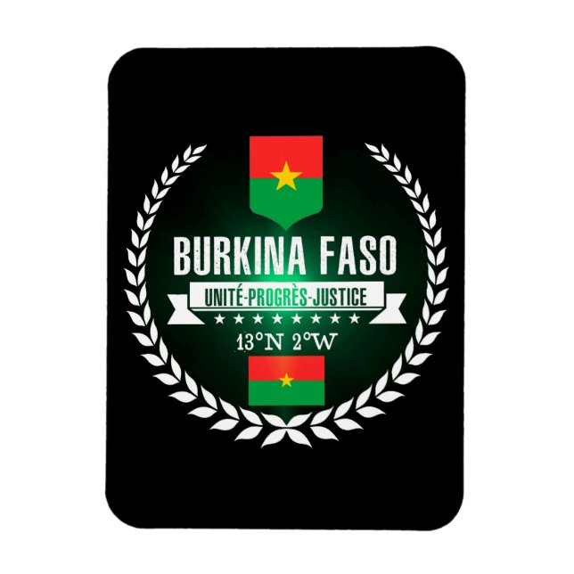Ímã Burkina Faso (Vertical)
