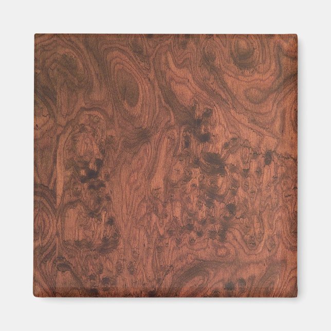 Imã Burl Mahogany Wood Texture (Frente)