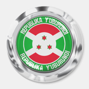 Imã Burundi Round Emblem
