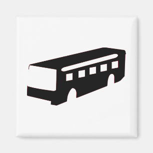 Imã Bus Silhouette