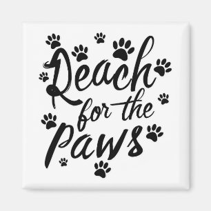 Imã Busca Pela Tipografia De Paws