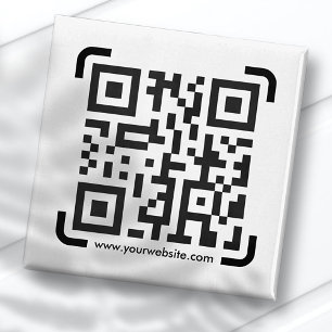 Imã Business Scan Me QR Code Site Modern Simples