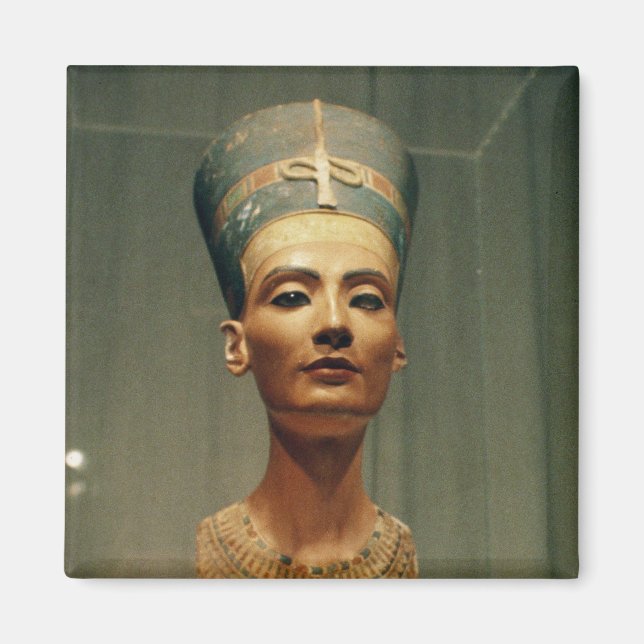 Imã Busto da Rainha Nefertiti, vista frontal (Frente)