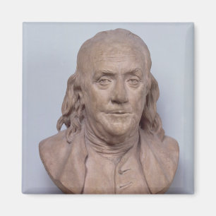 Imã Busto de Benjamin Franklin 1778
