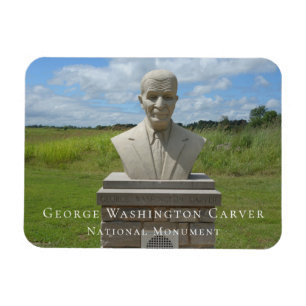 Ímã Busto de George Washington Carver, Carver Trail