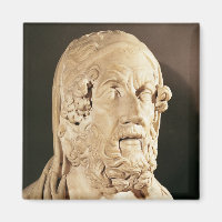 Busto de Homer, período helenístico