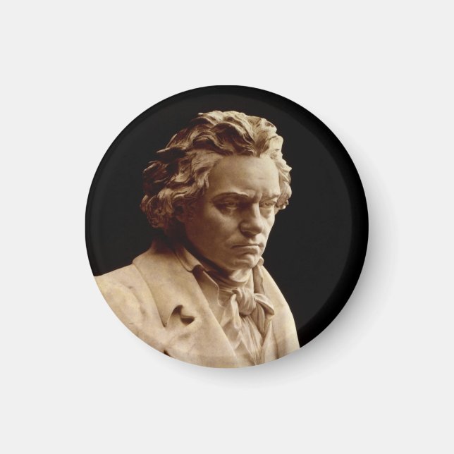 Imã Busto de Ludwig van Beethoven (Frente)