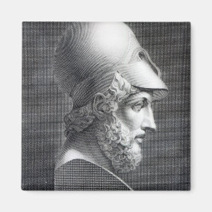 Imã Busto de Pericles, gravado por Giuseppe Cozzi