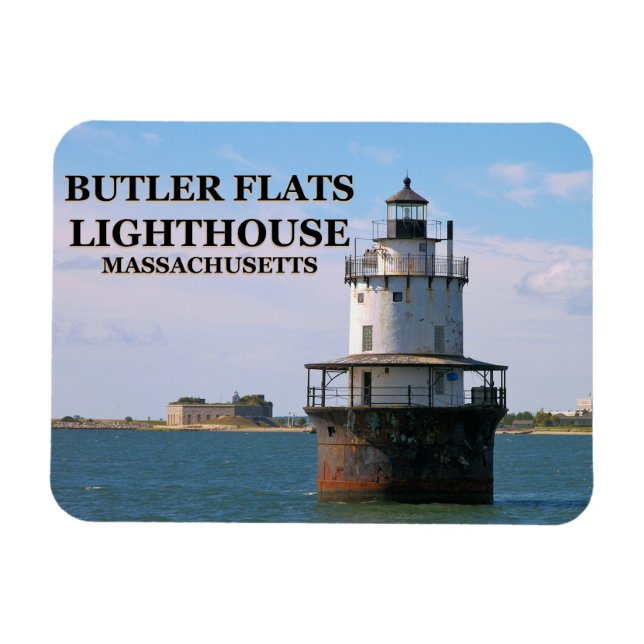 Ímã Butler Apartamentos Lighthouse Massachusetts Flexi (Horizontal)