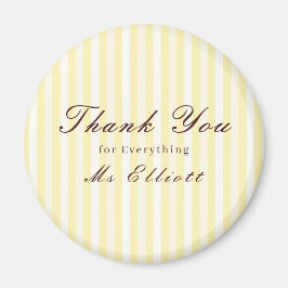 Imã Buttercup - Personalised Thank You Teacher Magnet
