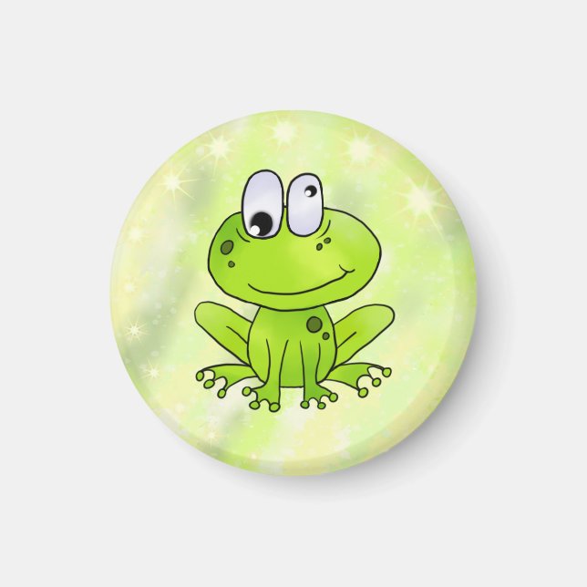 Imã Buttons, lustiger Frosch (Frente)