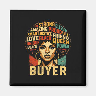 Imã Buyer Black History Month Powerful Black Pride Art