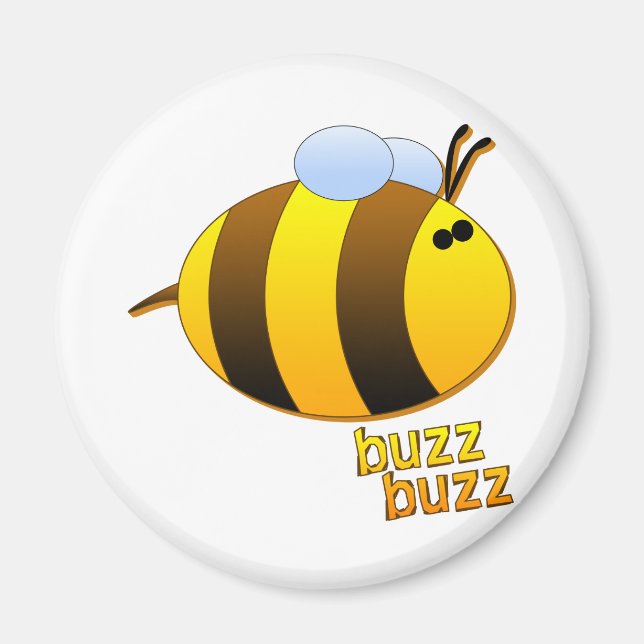 Imã Buzz Buzz Bumblebee (Frente)