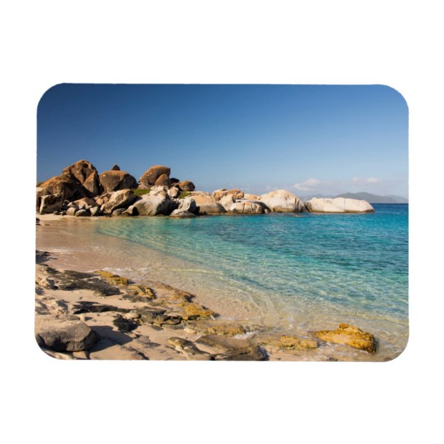 Ímã BVI, Virgin Gorda, Parque Nacional The Baths (Horizontal)