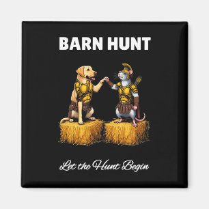 Imã Byrn Hunt Lover - Rato Guerreiro Bonito E Trabalho