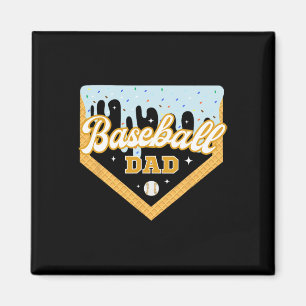 Imã Bysebyll Dad Home Plate Sorvete Gotejamento Dia do