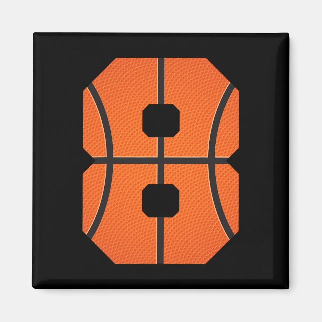 Imã Bysketbyll Boys Birthday Bbyll Player 8 (Frente)